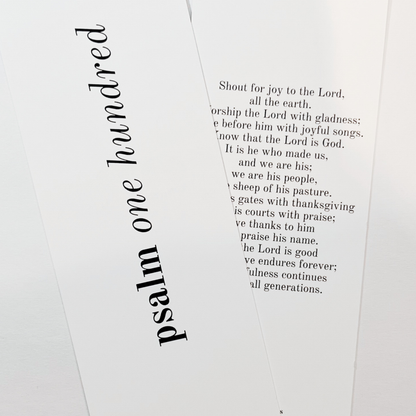 Bookmark - Psalm 100