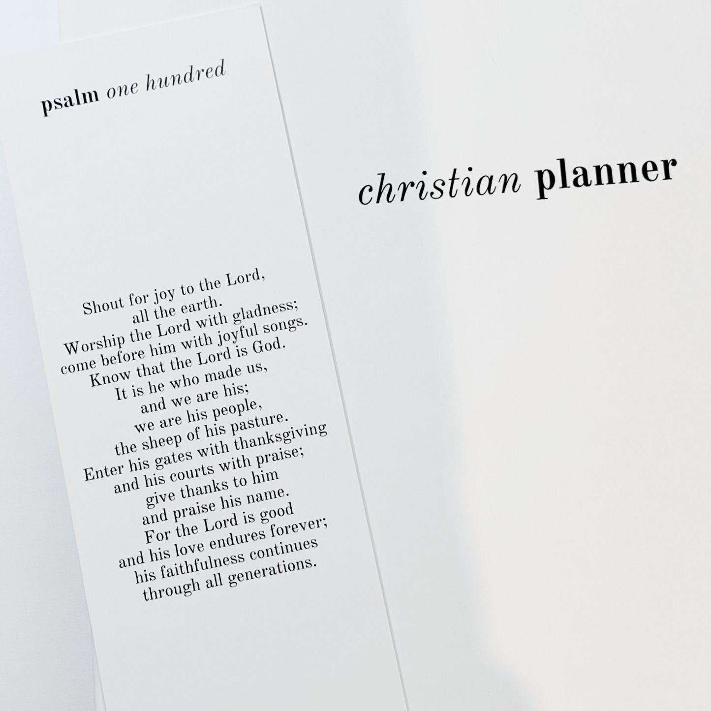 Bookmark - Psalm 100