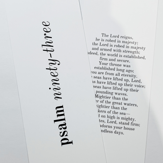 Bookmark - Psalm 93
