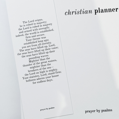 Bookmark - Psalm 93