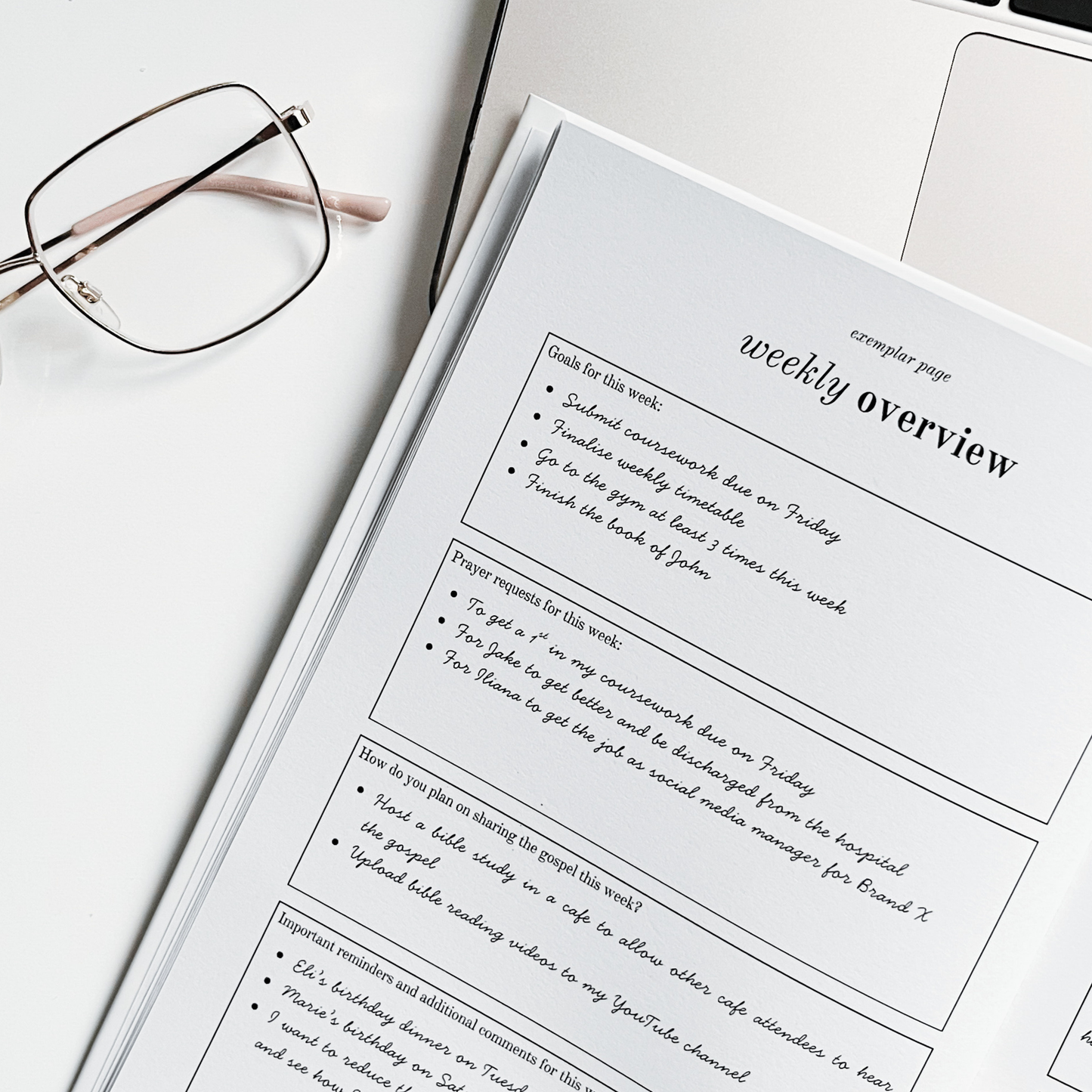 Christian Planner - Weekly